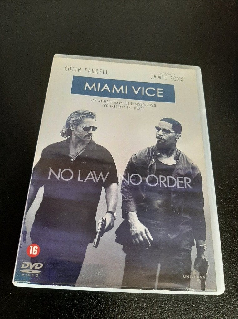 Miami Vice, Jamie Foxx, Colin Farrell, John Ortiz!, Vanaf 16 jaar, Ophalen of Verzenden, Gebruikt, Actie