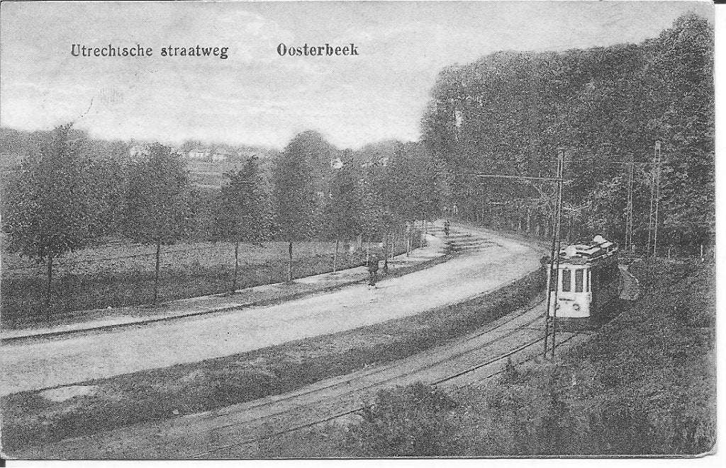 Oude briefkaart Utrechtse Straatweg Oosterbeek 1923, Ophalen of Verzenden, 1920 tot 1940, Gelopen, Gelderland