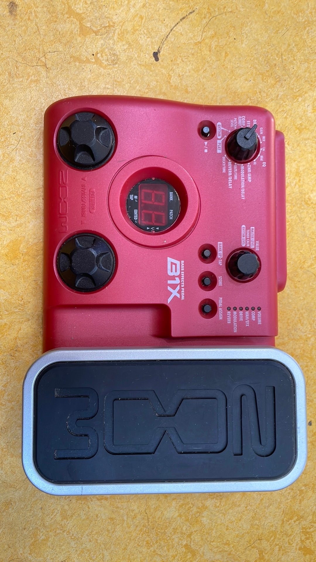 Zoom B1X basgitaar effecten pedaal, Muziek en Instrumenten, Ophalen of Verzenden, Zo goed als nieuw, Multi-effect
