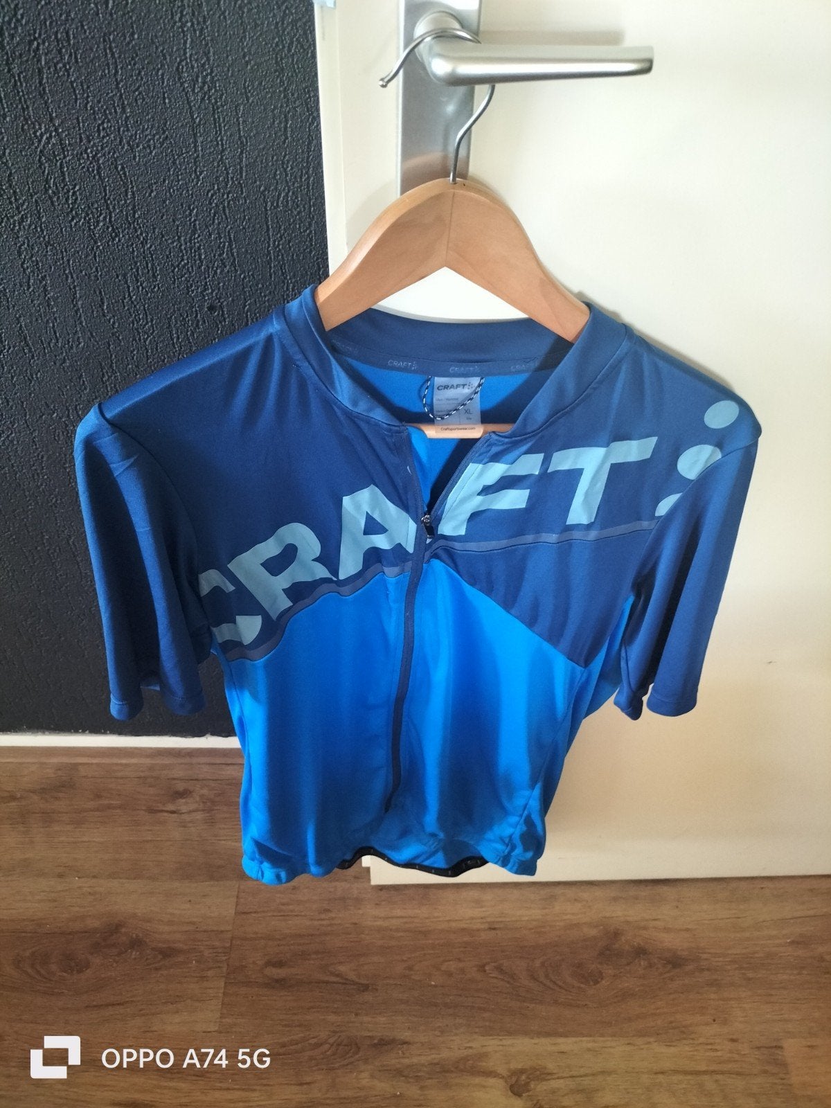 Craft Fiets Shirt Heren XL Blauw, Craft, Blauw, Maat 56/58 (XL), Ophalen of Verzenden