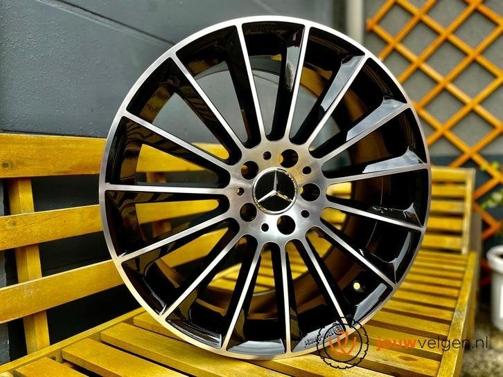 Mercedes A B C CLA E GLA klasse velgen 18 19 20 inch black, Auto-onderdelen, Banden en Velgen, Niet ingevuld, 18 inch, Velg(en)
