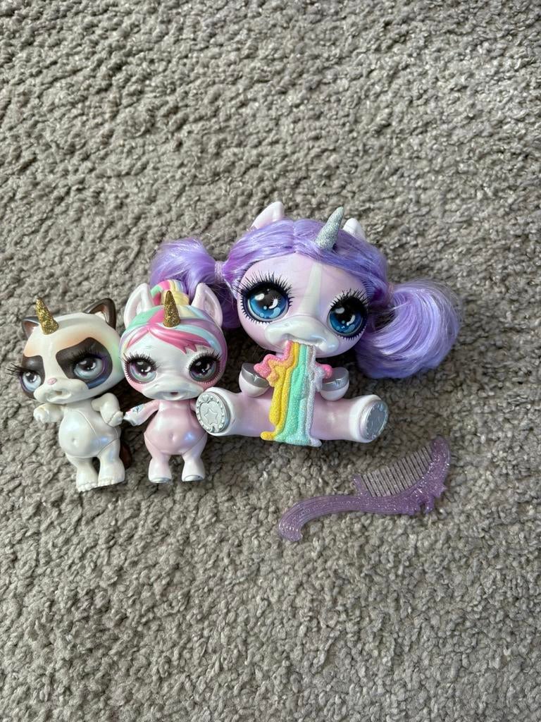 Poopsie Sparkly Critters en Q.T. Unicorn Fifi Frazzled, Ophalen of Verzenden, Gebruikt, Overige typen