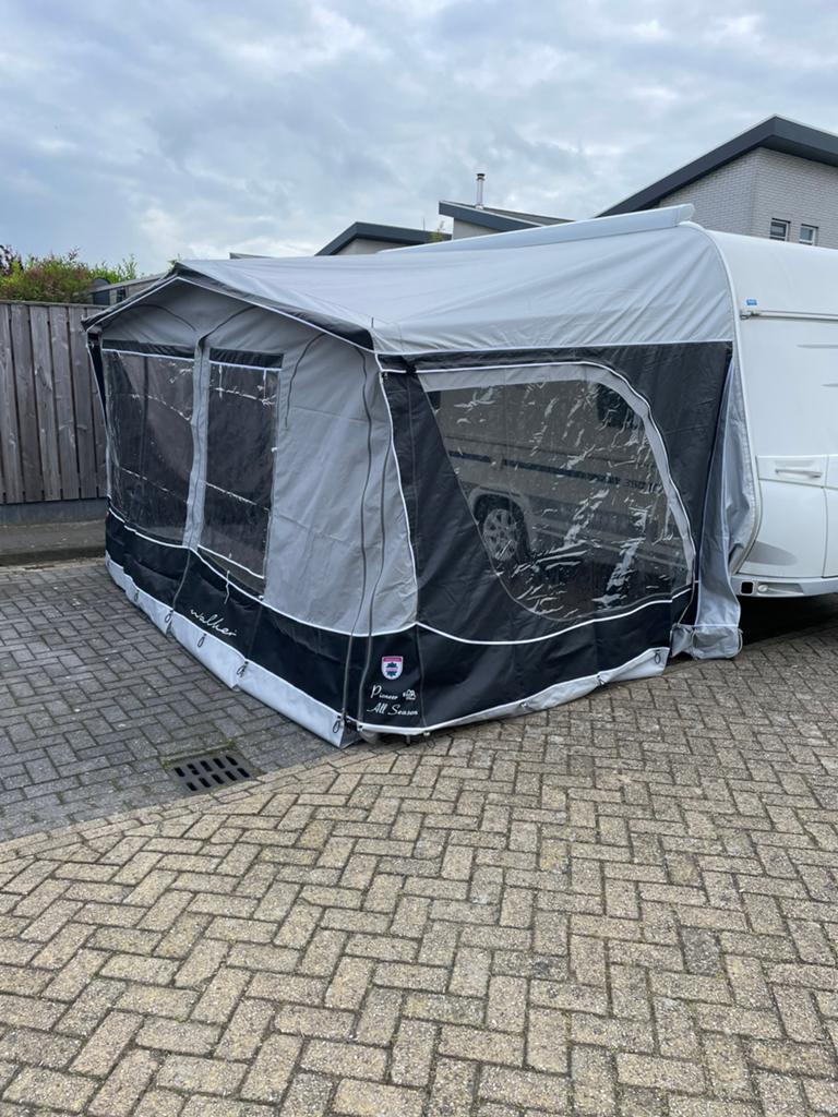 Walker Pioneer All Season voortent, Caravans en Kamperen, Ophalen, Zo goed als nieuw, Ten Cate All Season 240g/m2, Walker Campingstyle