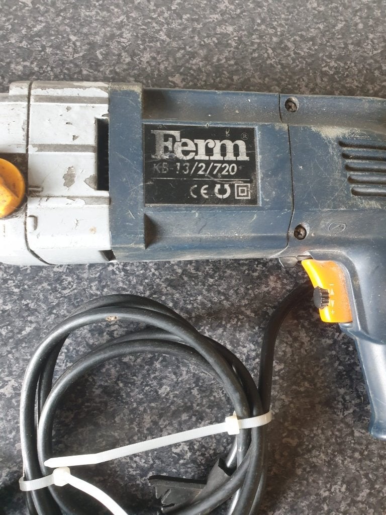 Elektrische boren, Boormachine, Gebruikt, Ophalen of Verzenden, Klopboormechanisme