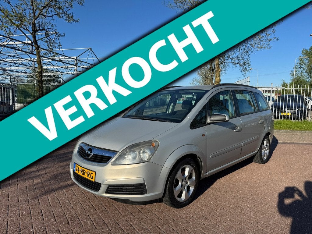 Opel Zafira 1.6 Enjoy 7personen, Voorwielaandrijving, Gebruikt, 4 cilinders, 7 stoelen