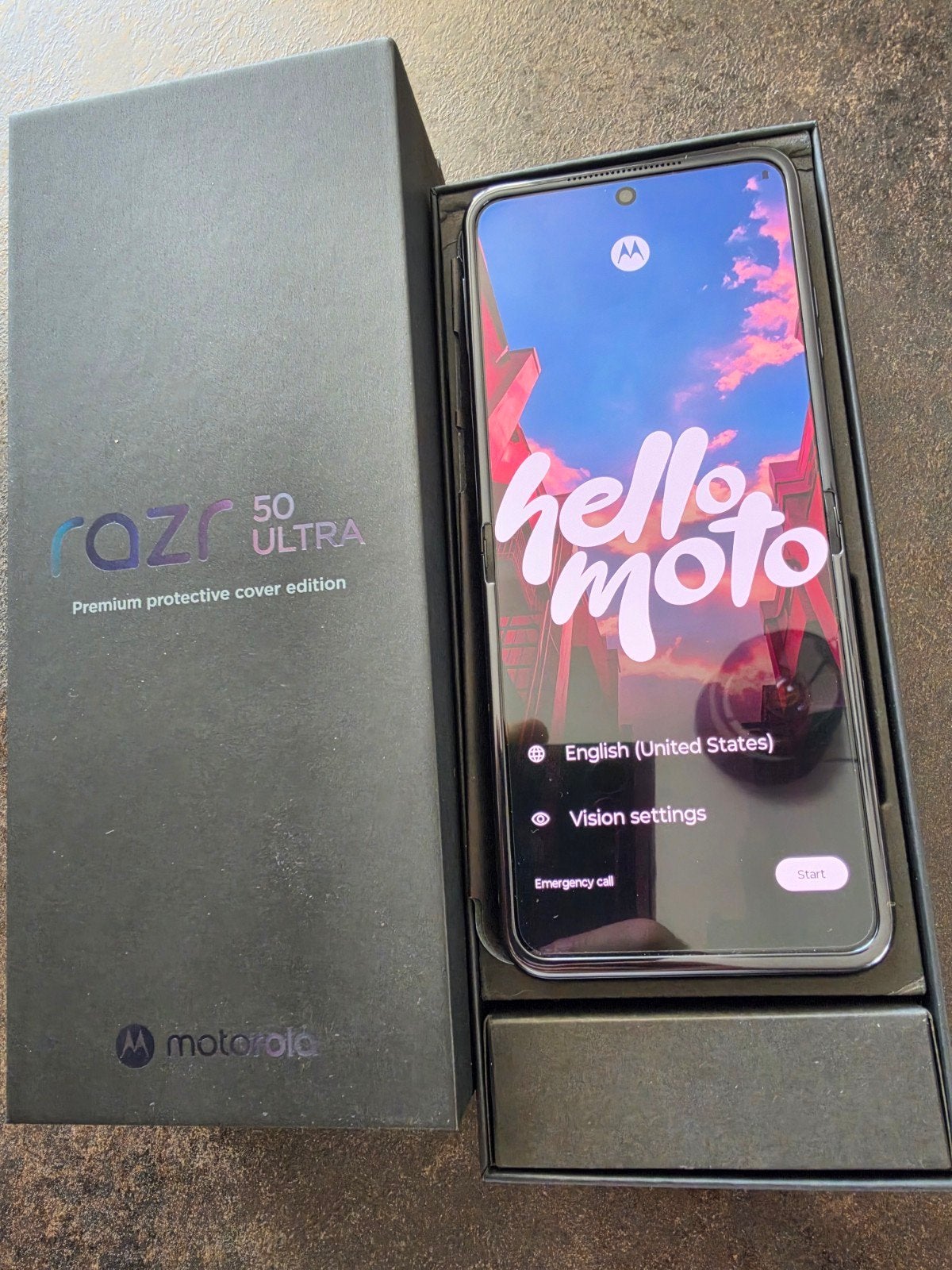 Motorola Razr 50 Ultra 512GB in nieuwstaat, Nieuw, Inklapmodel, Ophalen of Verzenden, Zonder simlock