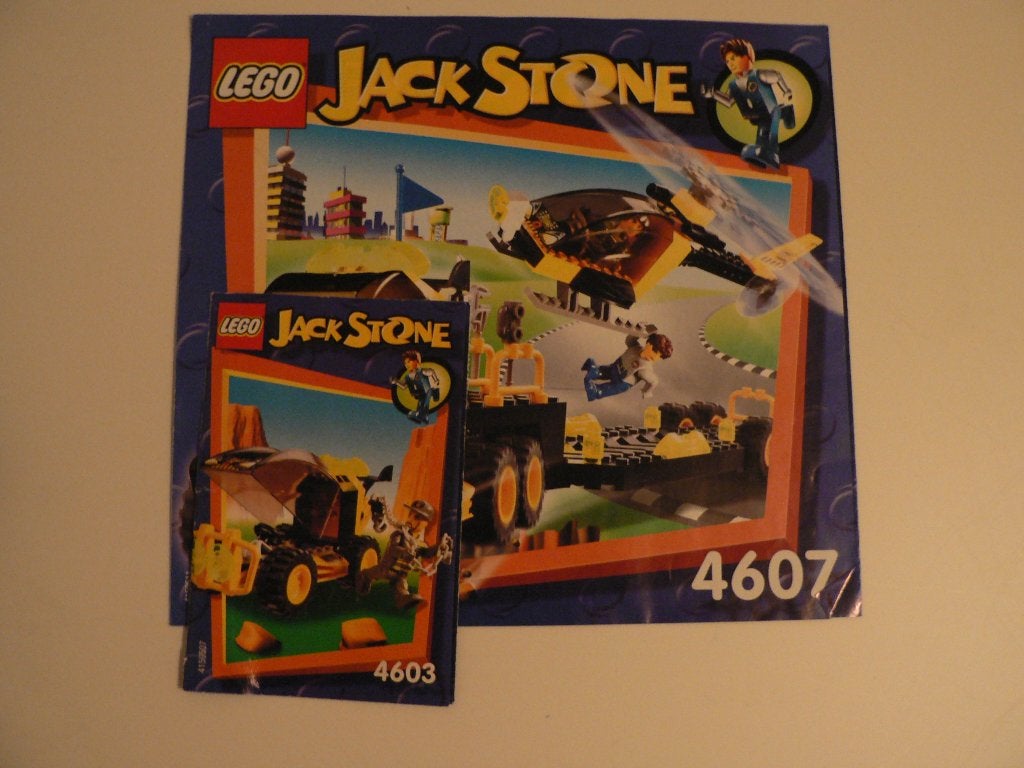 lego beschrijvingen Jack Stone, Ophalen of Verzenden
