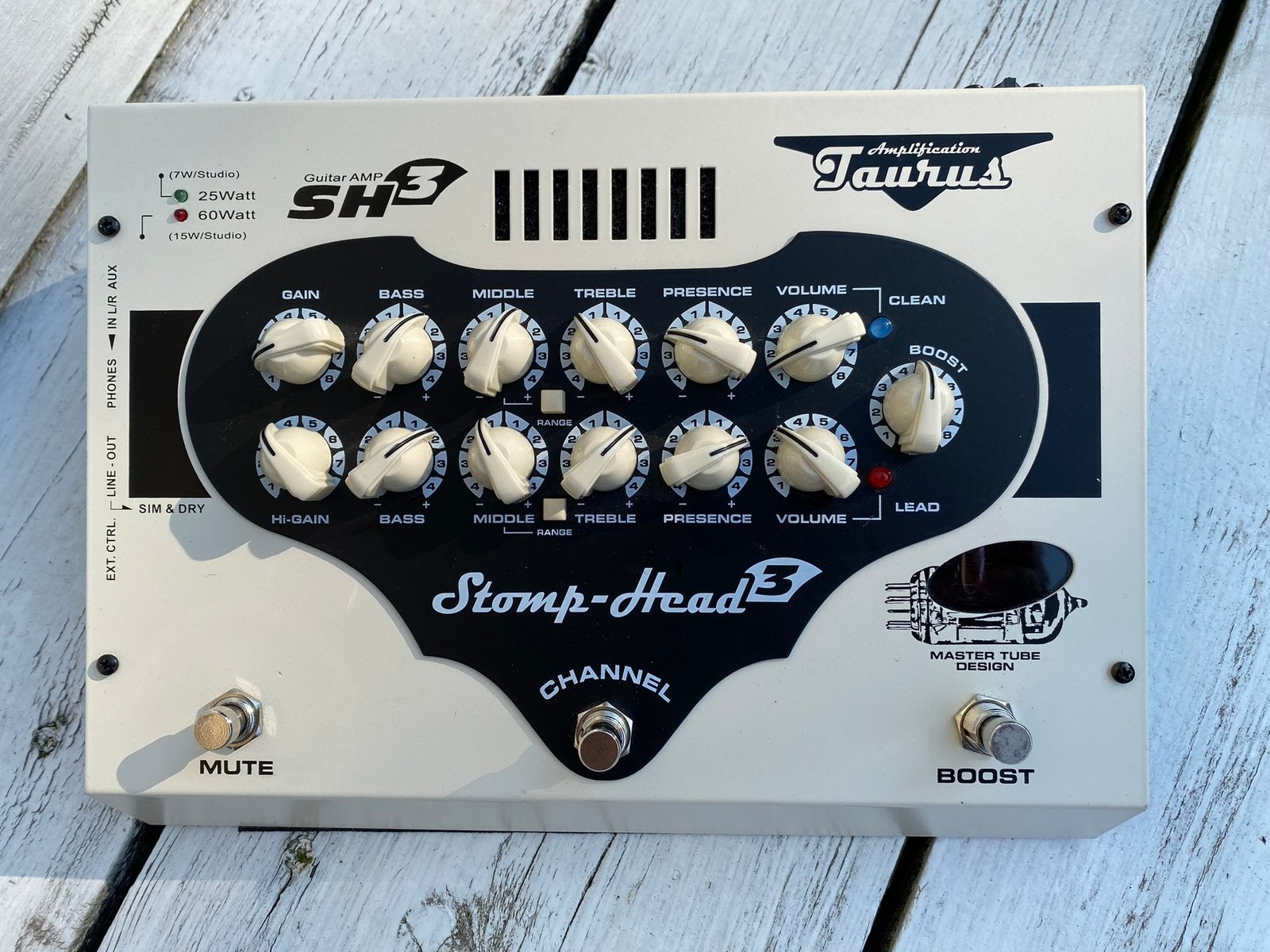 Taurus SH3 (Stomp-Head 3), Ophalen of Verzenden, Zo goed als nieuw, Minder dan 50 watt