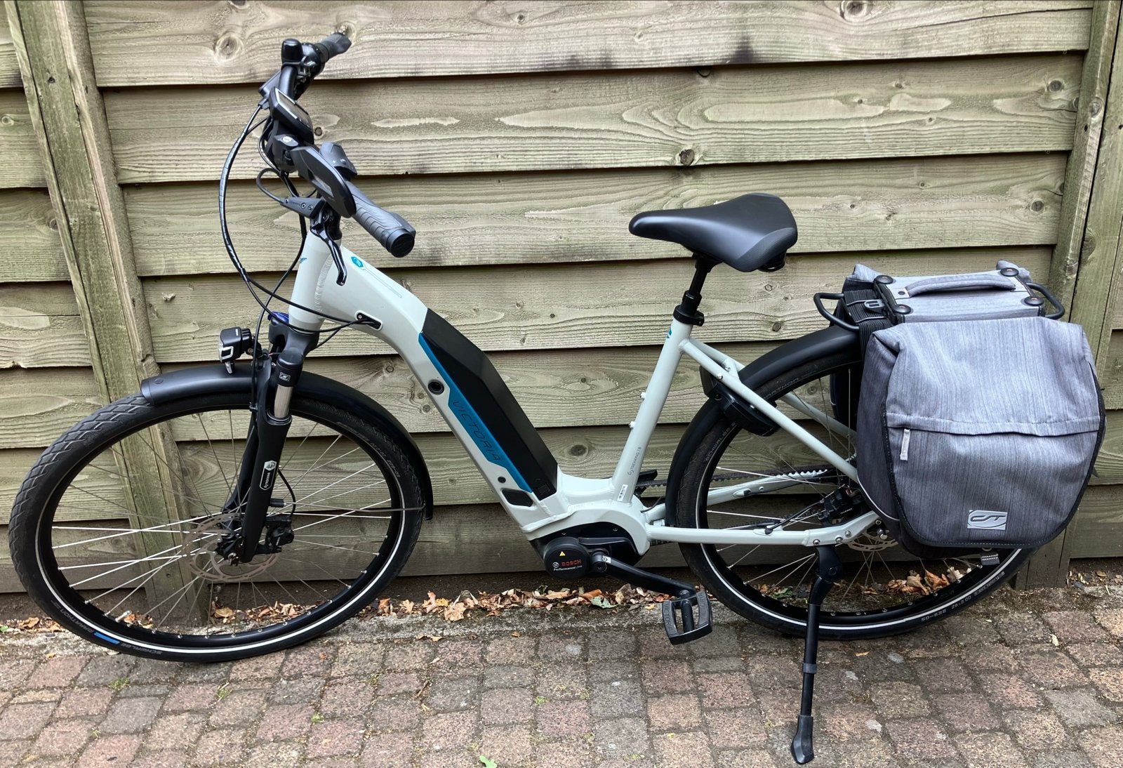 Victoria eTrekking 7.8 E-bike met lage instap en accessoires, Ophalen, Gebruikt, Overige merken, (Extra) lage instap