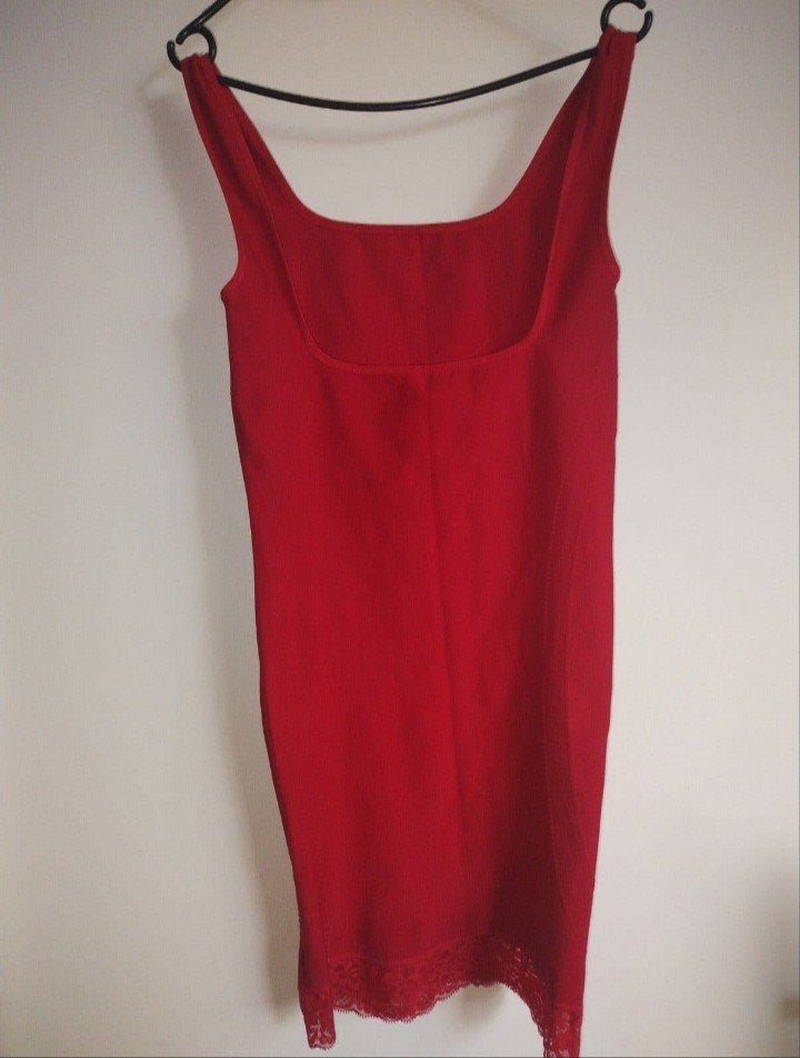 Anni rolfi stretch onderjurk met kant, Maat 46/48 (XL) of groter, Nieuw, Ophalen of Verzenden, Boven de knie