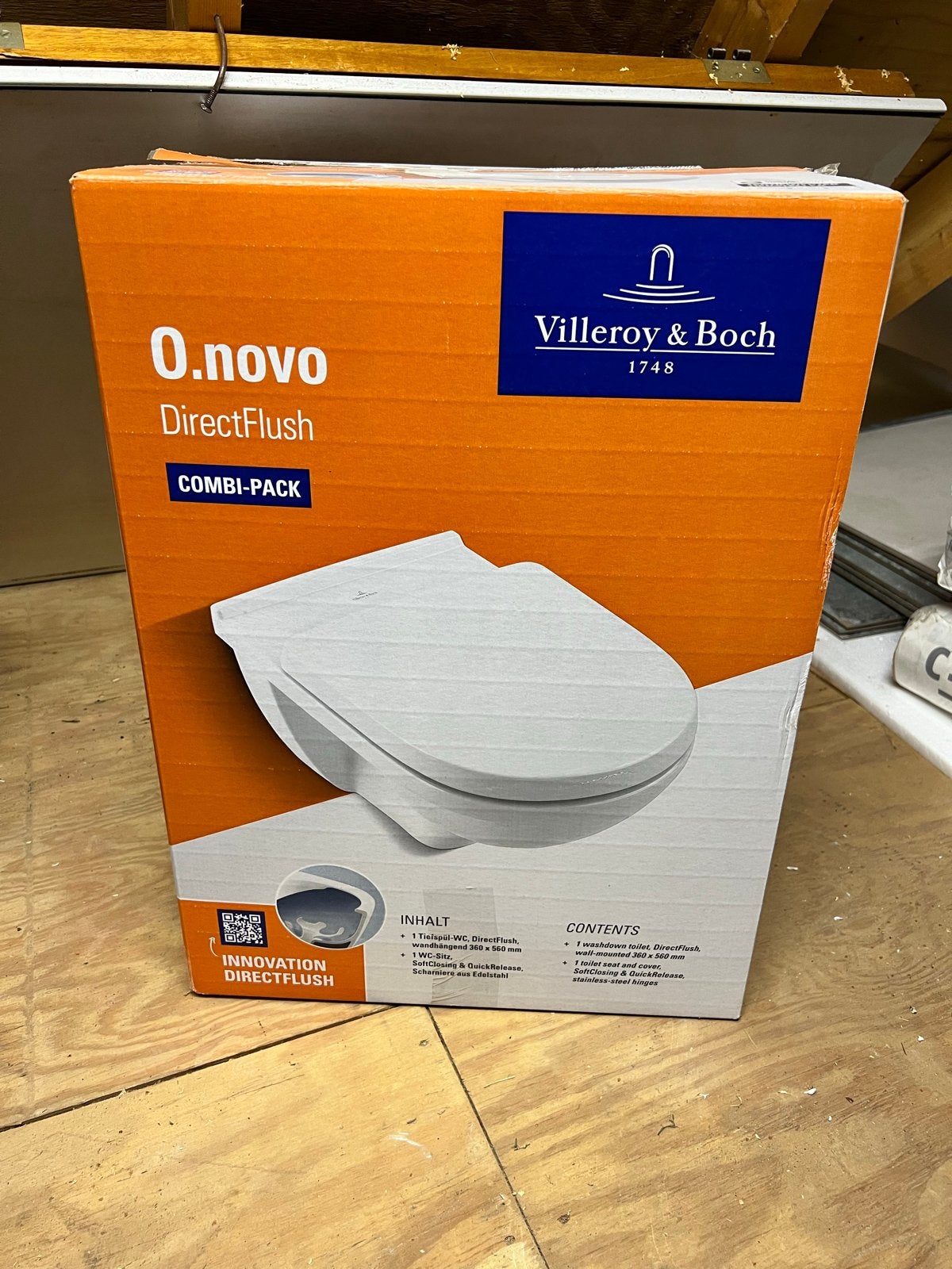 Villeroy & Boch toilet, Ophalen, Nieuw, Toilet