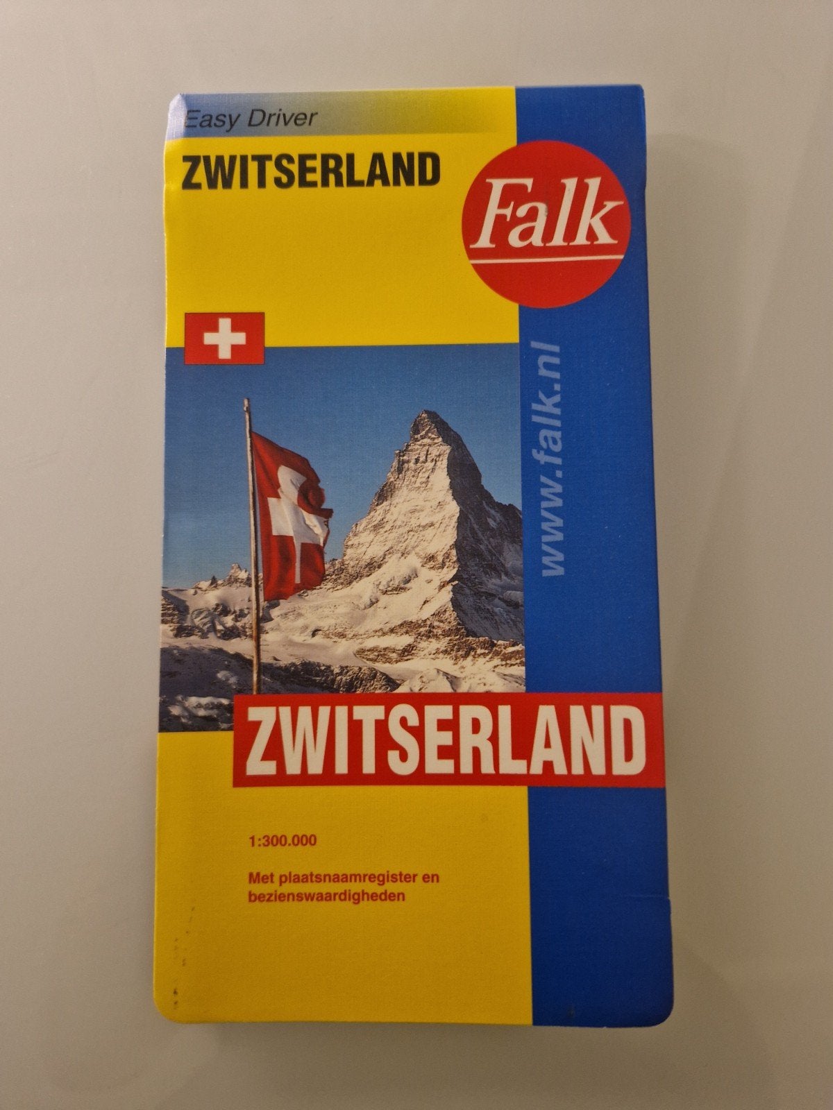 Zwitserland Kaart 1:300.000, Europa, Ophalen of Verzenden, Reisgids of -boek, Gelezen