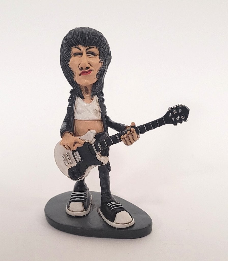 Joan Jett beeldje by Warren Stratford decoratie beeld deco, Info@deconoord.nl, Deco Noord, Nieuw, Ophalen of Verzenden