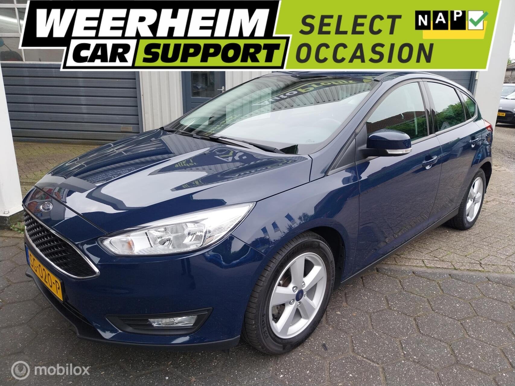 Ford Focus 1.0 Lease Edition|Navi|PDC|Cruise, Auto's, 65 €/maand, 101 pk, Gebruikt, Euro 6