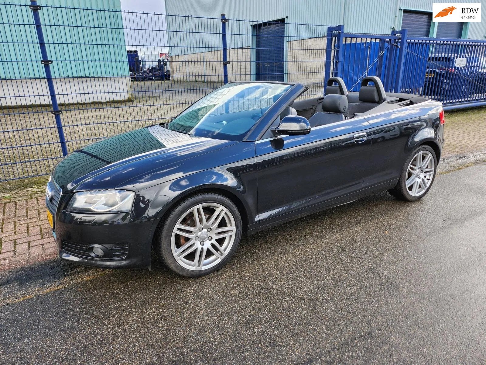 Audi AUDI A3 CABRIOLET 1.8 TFSI *187.212 KM*CLIMA*LEER*18 IN, Voorwielaandrijving, 15 km/l, Gebruikt, Zwart