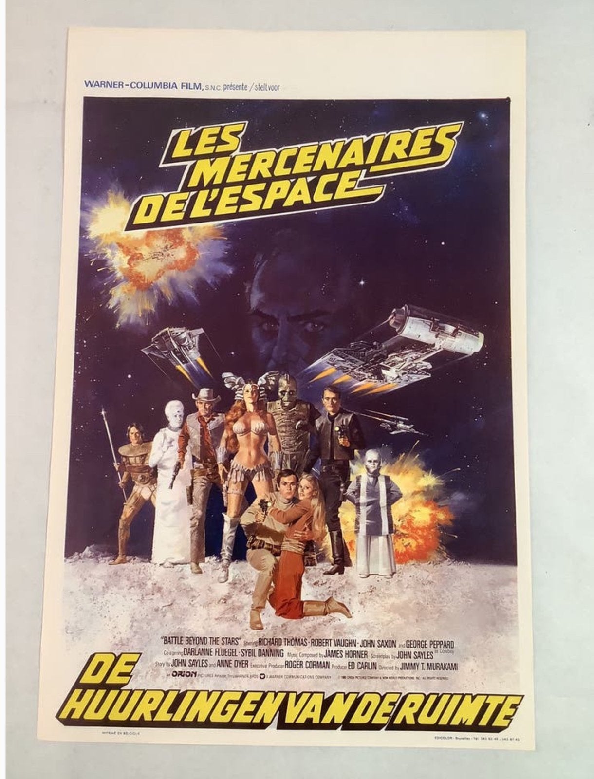 BATTLE BEYOND THE STARS, Ophalen of Verzenden, Zo goed als nieuw, A1 t/m A3, Film en Tv