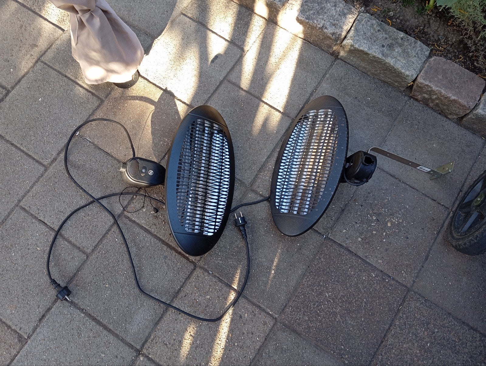 Elektrische patio heater 2x, Ophalen, Vijverpomp