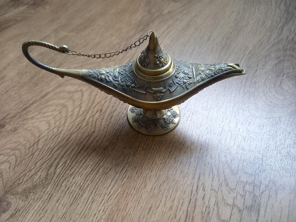 Vintage Aladdin - Olielamp - Djinni Chirag Lamp, Ophalen of Verzenden