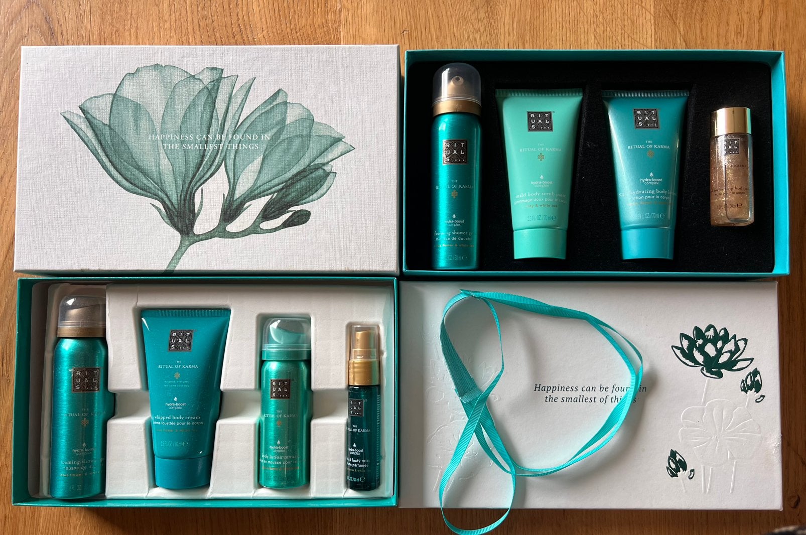 Rituals Karma Giftset 2x 🩵😎 nieuw!, Ophalen of Verzenden, Nieuw, Bad & Douche