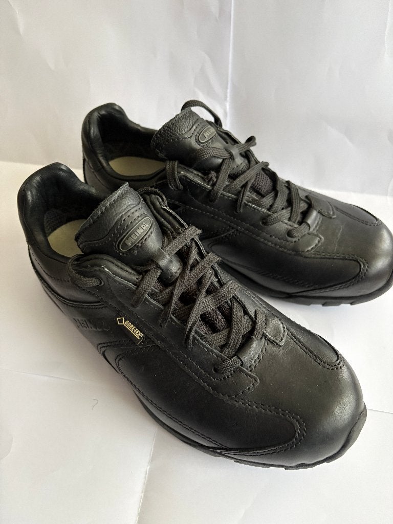Meindl 38 zwart leren wandelschoenen, Meindl, Verzenden, Zwart, Nieuw