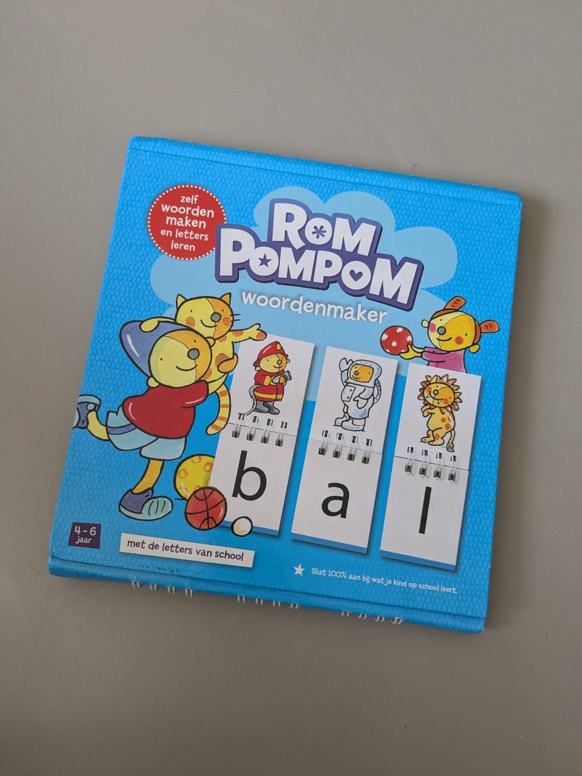 Rom Pom Pom Woordenmaker - Leer woorden en letters, Kinderen en Baby's, Speelgoed | Educatief en Creatief, Ophalen of Verzenden