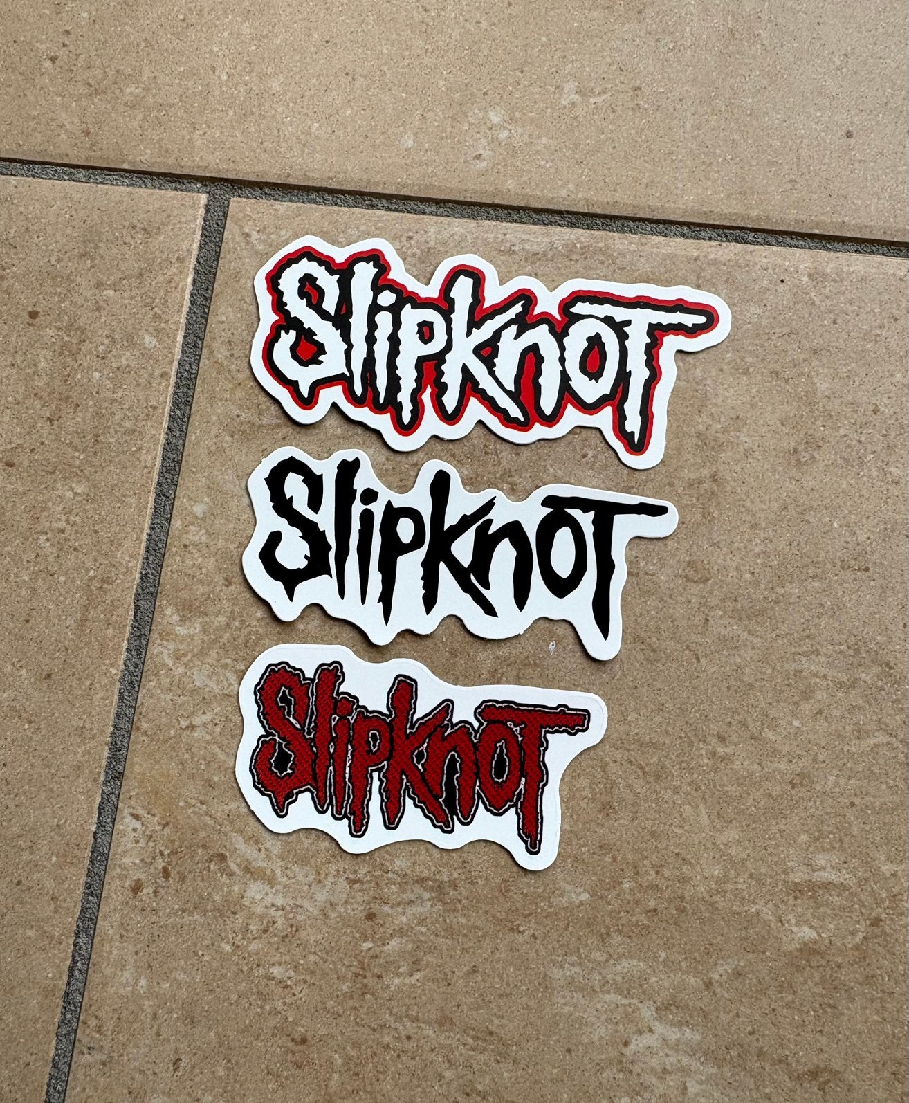 Slipknot sticker set, Ophalen of Verzenden, Nieuw