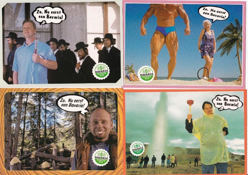 7x Bavaria kaarten 'Zo nu eerst een Bavaria -compl. set '97, Verzenden, Nieuw, Overige typen, Bavaria