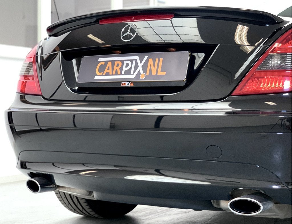 Mercedes-Benz SLK 200 K. 2007, Edition 10, Michelin, Auto's, Mercedes-Benz, Achterwielaandrijving, Gebruikt, Zwart, 4 cilinders