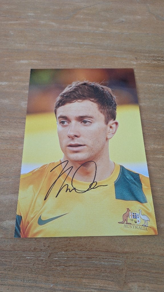 Foto 20x25 cm met handtekening; Tommy Oar # FC Utrecht, Ophalen of Verzenden, Nieuw, F.C. Utrecht, Overige typen
