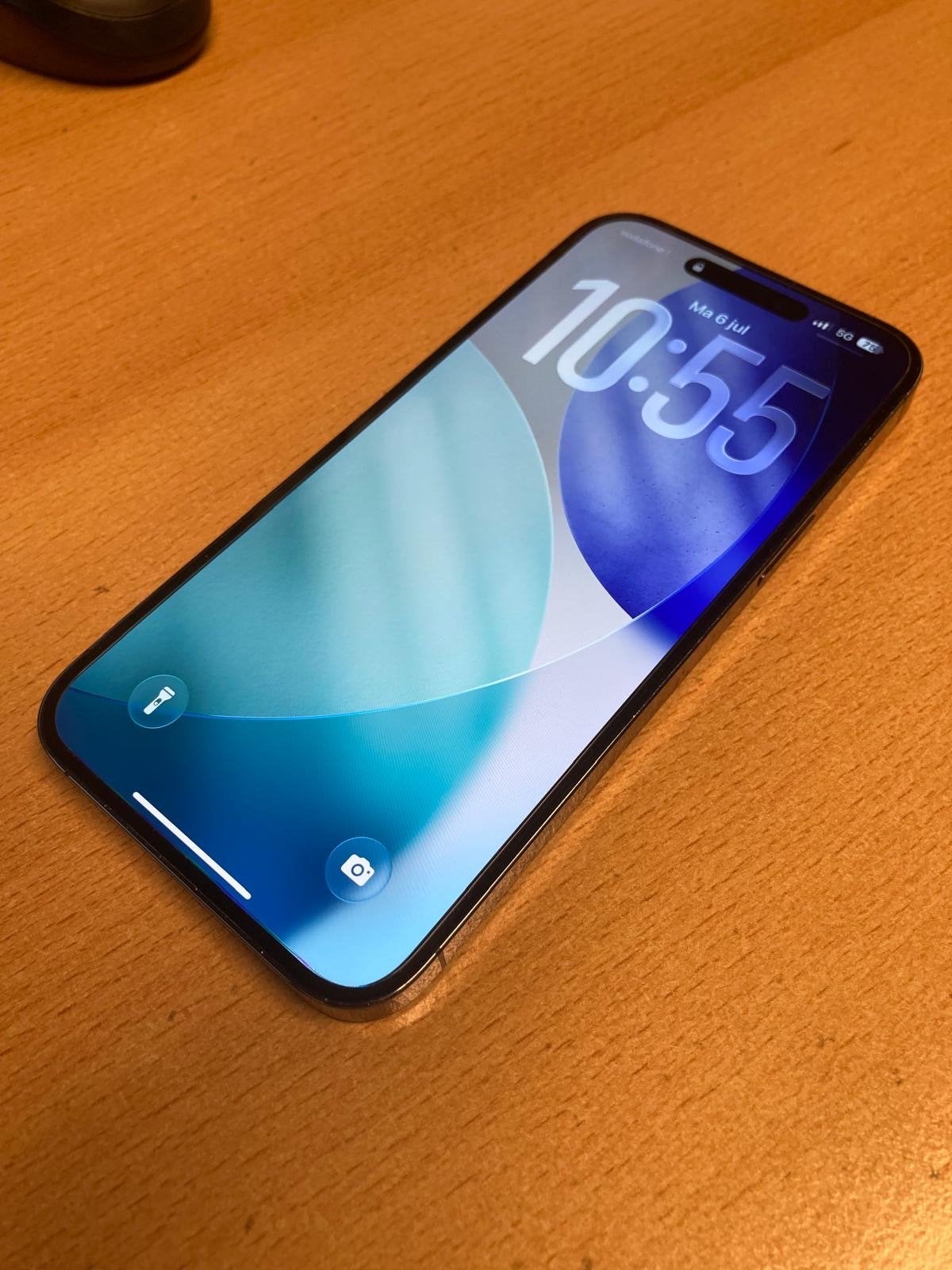 iPhone 14 Pro Max 128GB - origineel, 128 GB, Zwart, Ophalen of Verzenden, Zo goed als nieuw