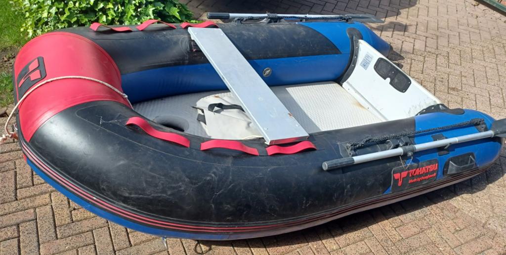 Leuke Tohatsu rubberboot. Iets werk, Watersport en Boten, Ophalen, Gebruikt, Buitenboordmotor