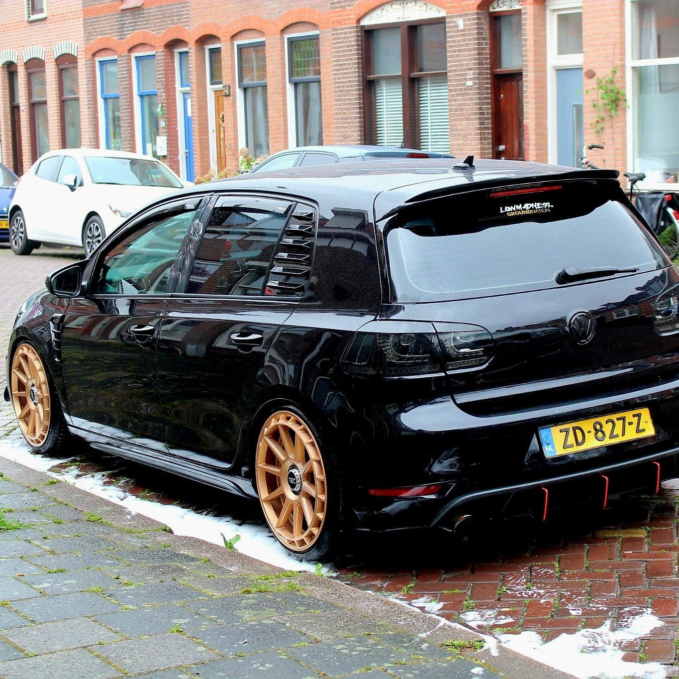 Volkswagen Golf 6 GTI | Stage 2 284 PK | Handbak | 2012, Auto's, Volkswagen, Voorwielaandrijving, Zwart, 1984 cc, Zwart