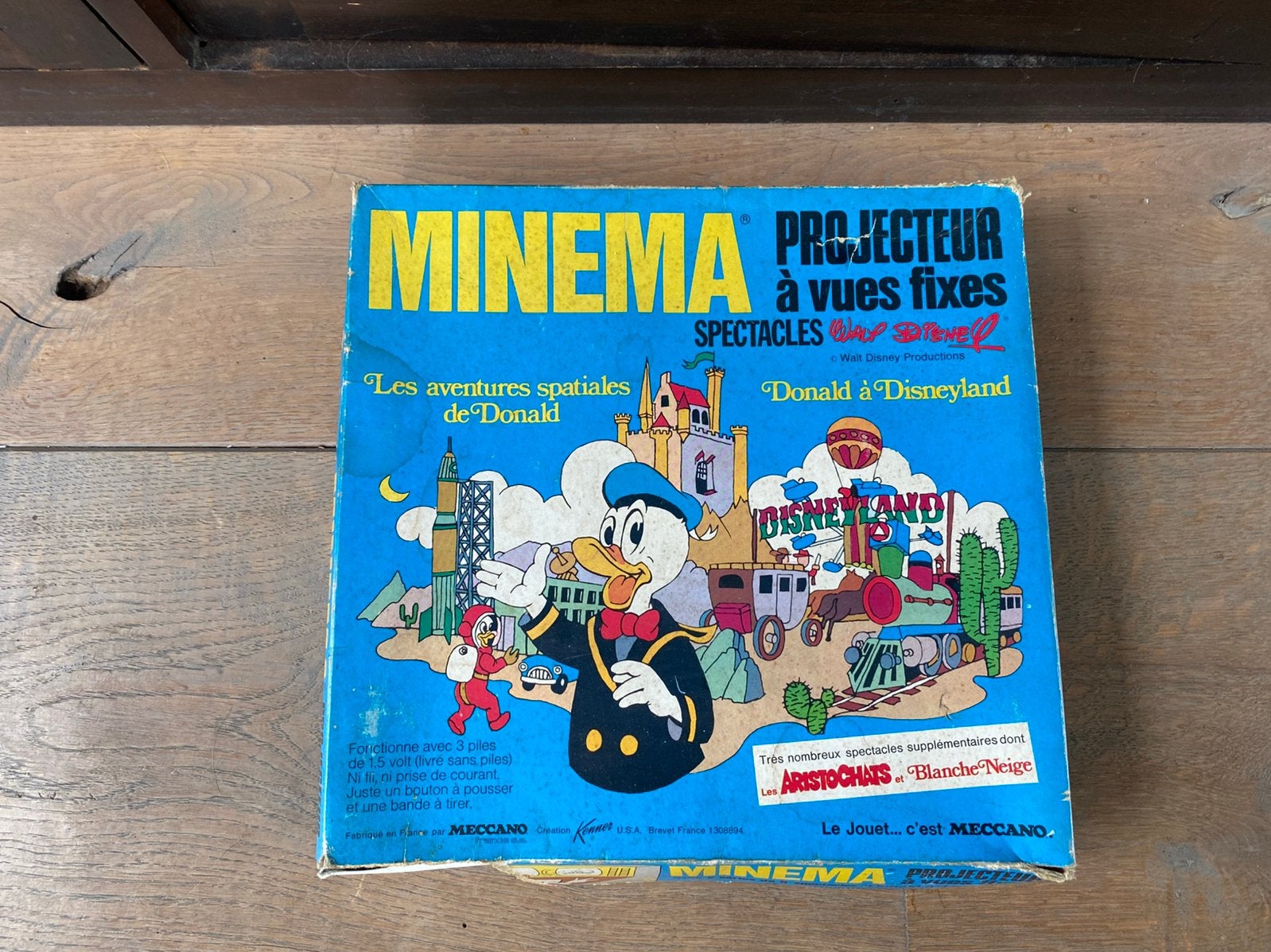 Meccano minema projector disney vintage retro toys speelgoed, Ophalen of Verzenden