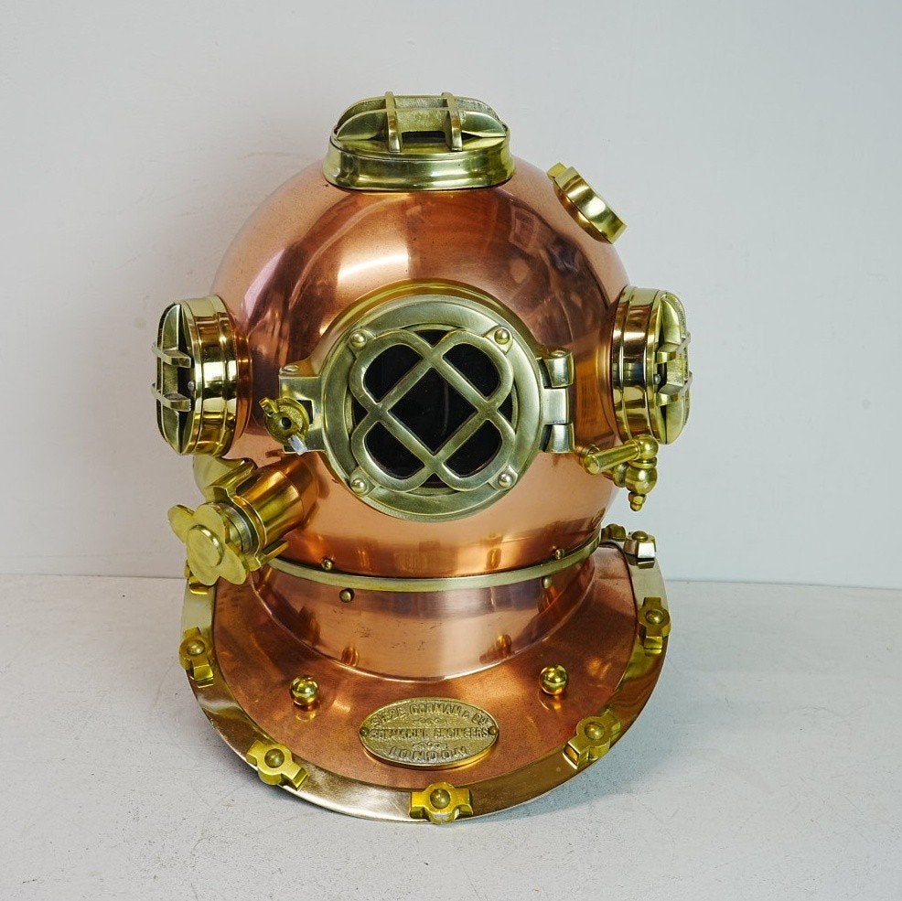 Replica duikhelm Siebe Gorman & Co. London Koper/Messing., Verzamelen, Ophalen, Zo goed als nieuw, Overige typen