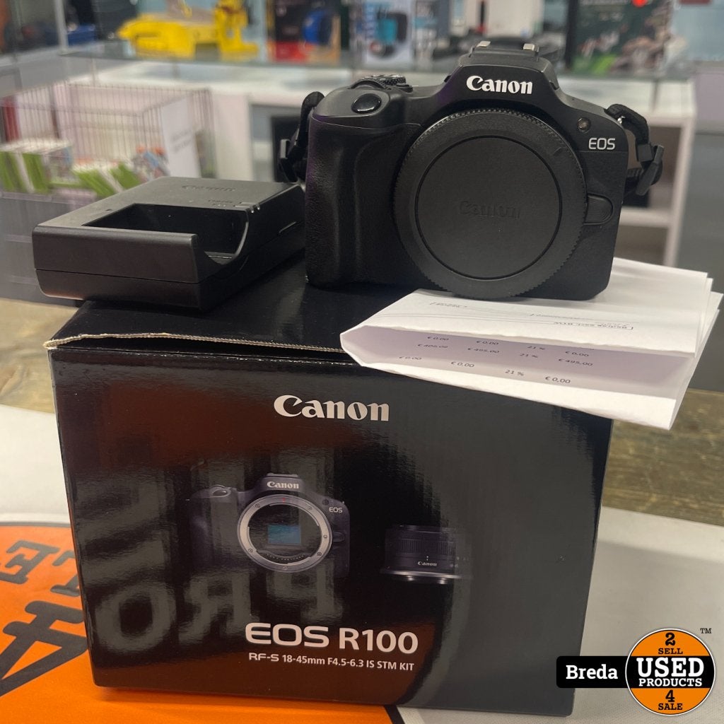 Canon EOS R100 Camera Body - ZGAN Incl Bon en doos, Canon, Zo goed als nieuw, Support@canon.com, 30-2, Shimomaruko 3-chome, Ohta-ku
Tokyo 146-8501
Japan