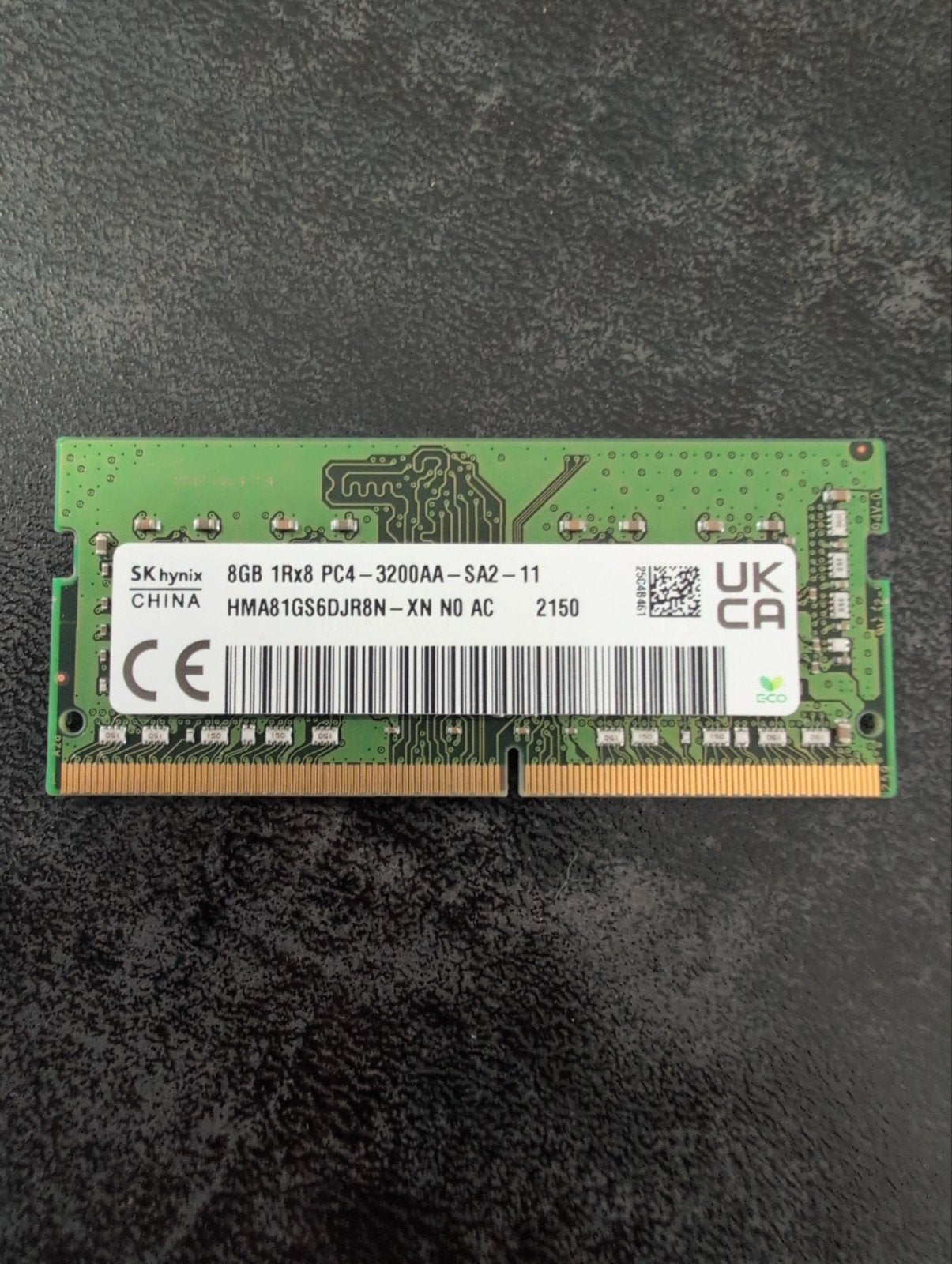 SK Hynix 8GB DDR4 RAM PC4-3200AA Laptop Geheugen, DDR4, 8 GB, Ophalen of Verzenden, Zo goed als nieuw