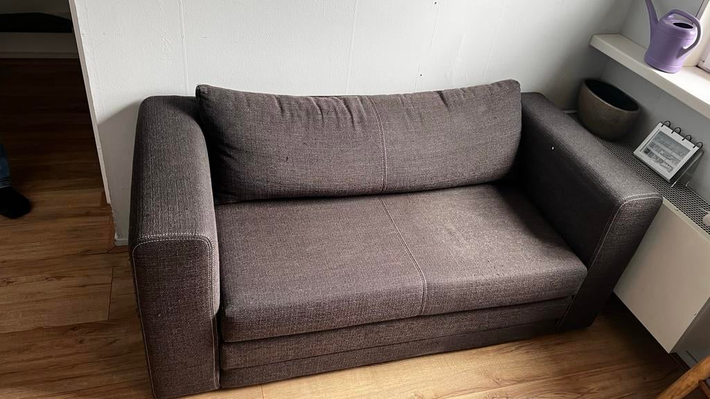 Compacte slaapbank - Ideaal voor kleine ruimtes, Ophalen, Gebruikt, Tweepersoons, 190 cm of minder