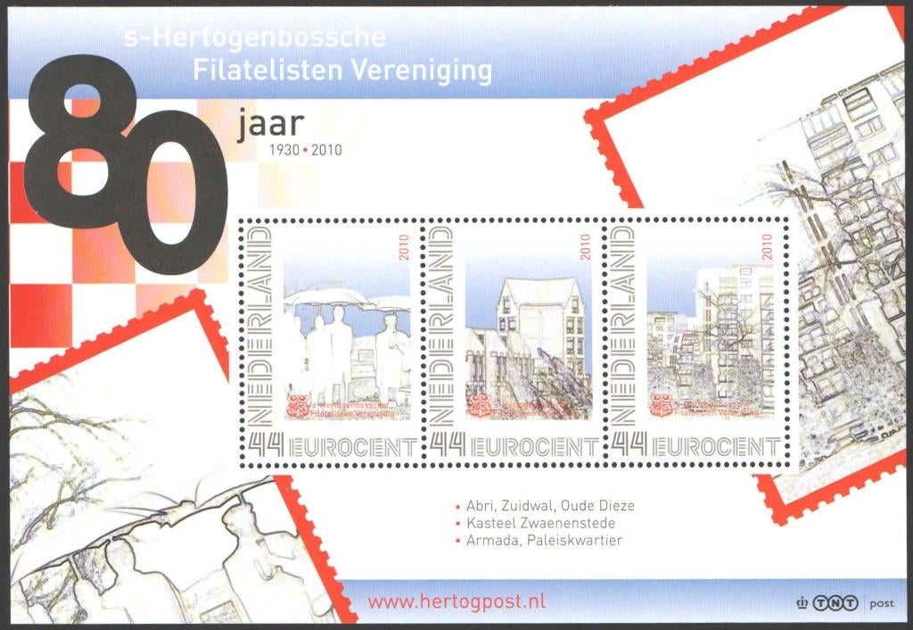 Postzegels 's-Hertogenbossche Filatelisten Vereniging (6), Ophalen of Verzenden, Na 1940, Postfris
