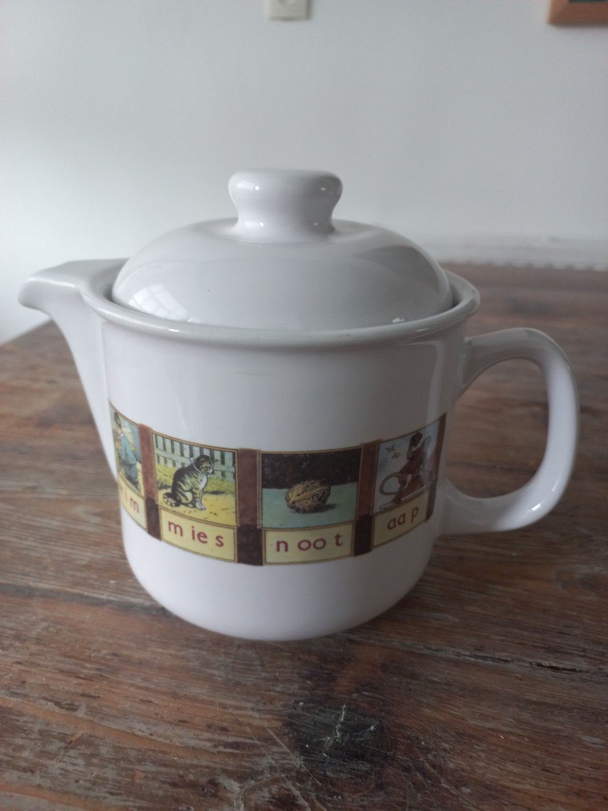 servies aap noot mies van wolters noordhof, Ophalen, Overige merken, Vintage, Zo goed als nieuw