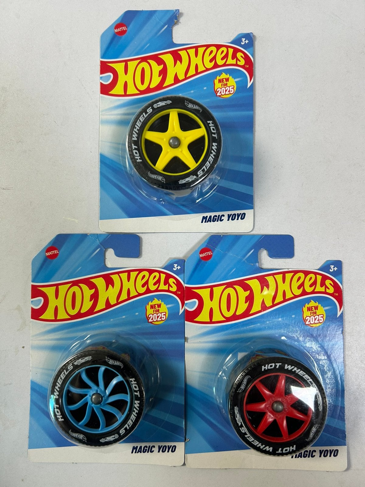 Hotwheels, jojo, 3 verschillende in blister, Verzamelen, Ophalen of Verzenden, Zo goed als nieuw