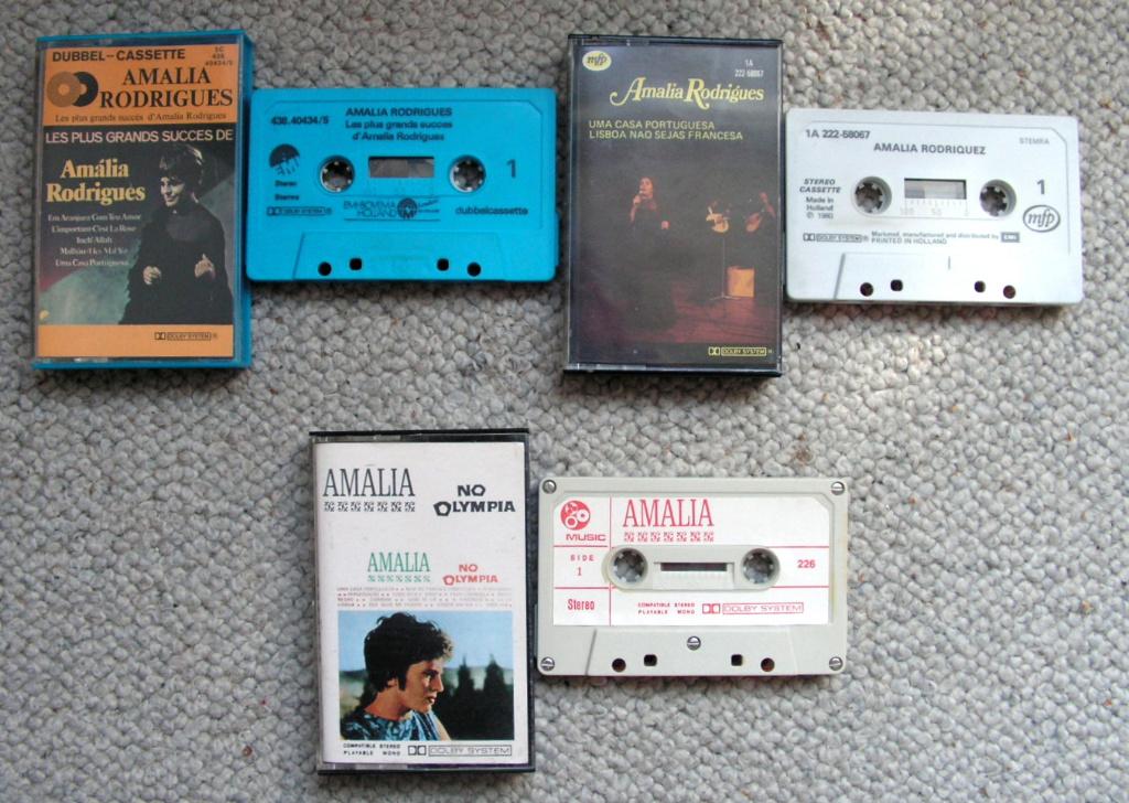 Amalia Rodrigues Fado 3 cassettes €2,50 p/s 3 voor €6 ZGAN, 2 t/m 25 bandjes, Wereldmuziek, Ophalen of Verzenden, Zo goed als nieuw