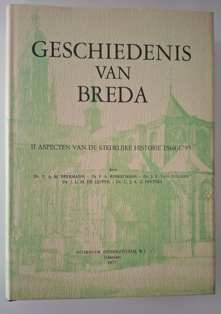 Breda redactie - Geschiedenis van Breda., 15e en 16e eeuw, Nieuw, Diverse auteurs, Ophalen of Verzenden