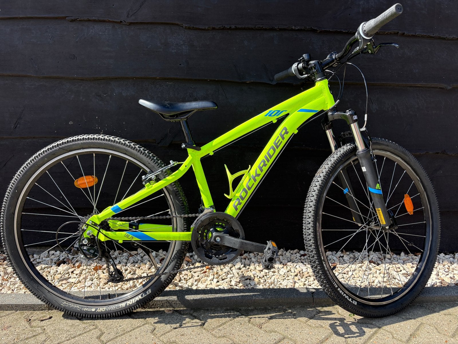 Als NIEUW! Rockrider RR ST 100 junior MTB!, Fietsen en Brommers, Fietsen | Jongens, Velgrem, Versnellingen, Zo goed als nieuw