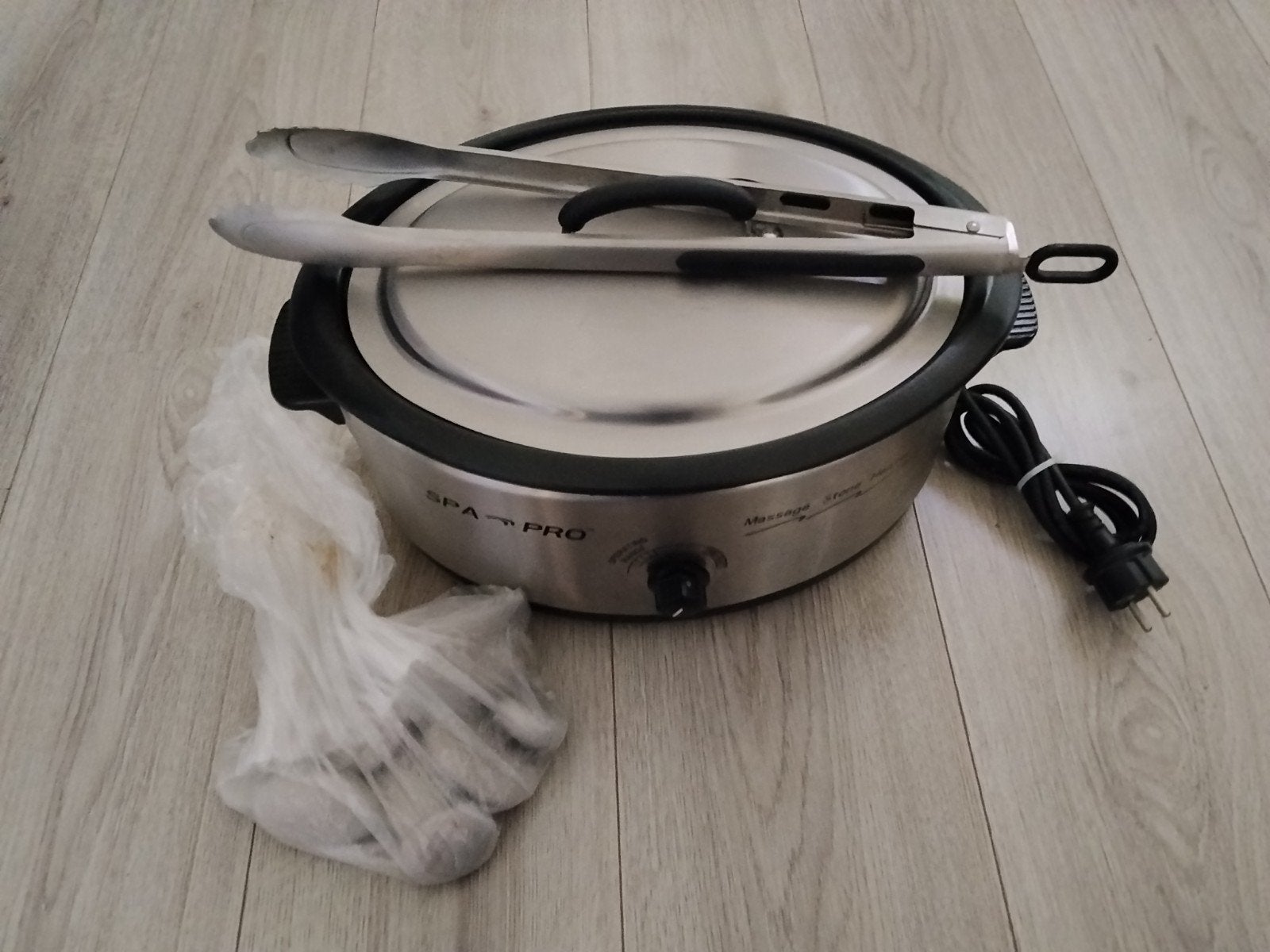 Spa Pro + heater incl. hot en cold stones, Ophalen, Gebruikt, Hotstone
