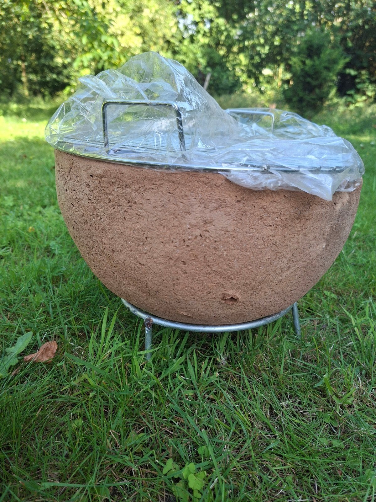 Nieuwe Terrashaard / Vuurkorf van aardewerk, Ophalen of Verzenden, Nieuw, Vuurkorf