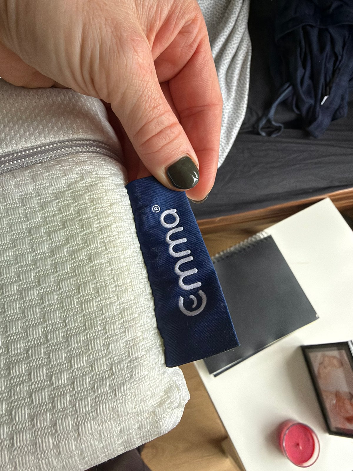 Emma one matras, Ophalen, Eenpersoons, 210 cm, Zo goed als nieuw