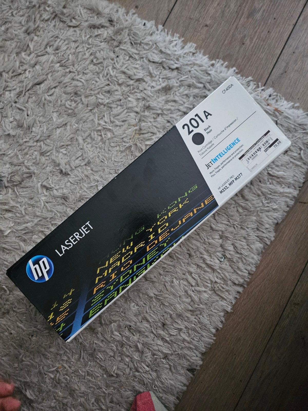 HP LaserJet 201A Zwarte Toner Cartridge (CF400A), Computers en Software, Printers, Ophalen of Verzenden, Nieuw, Laserprinter, HP
