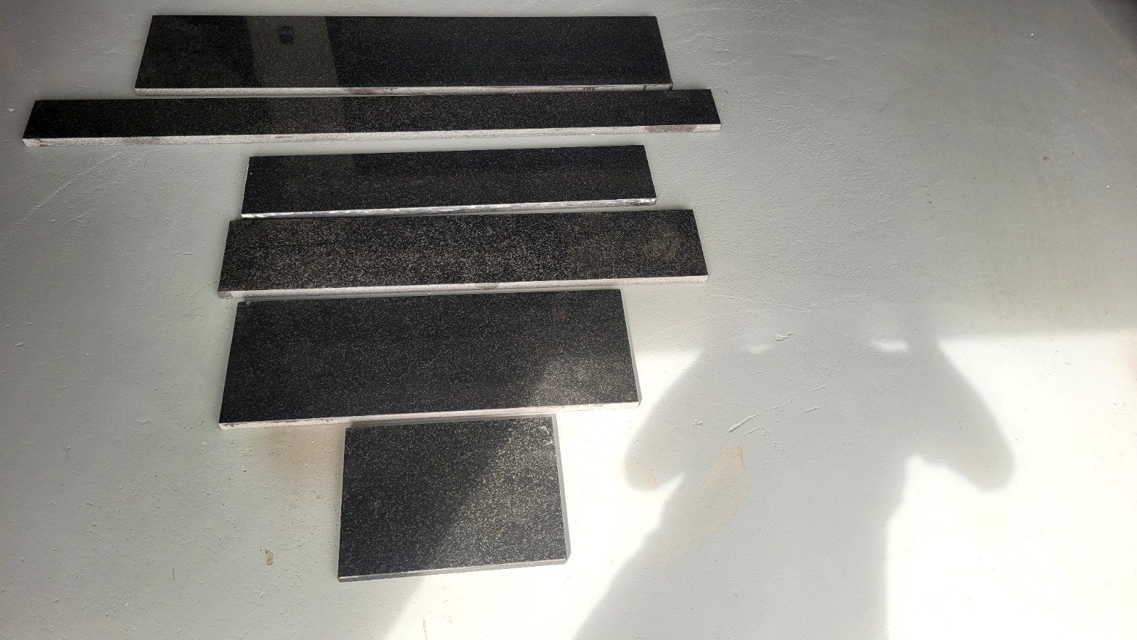 Diverse granieten stukken voor badkamer of keuken, Ophalen, 60 cm of meer, Gebruikt, Graniet