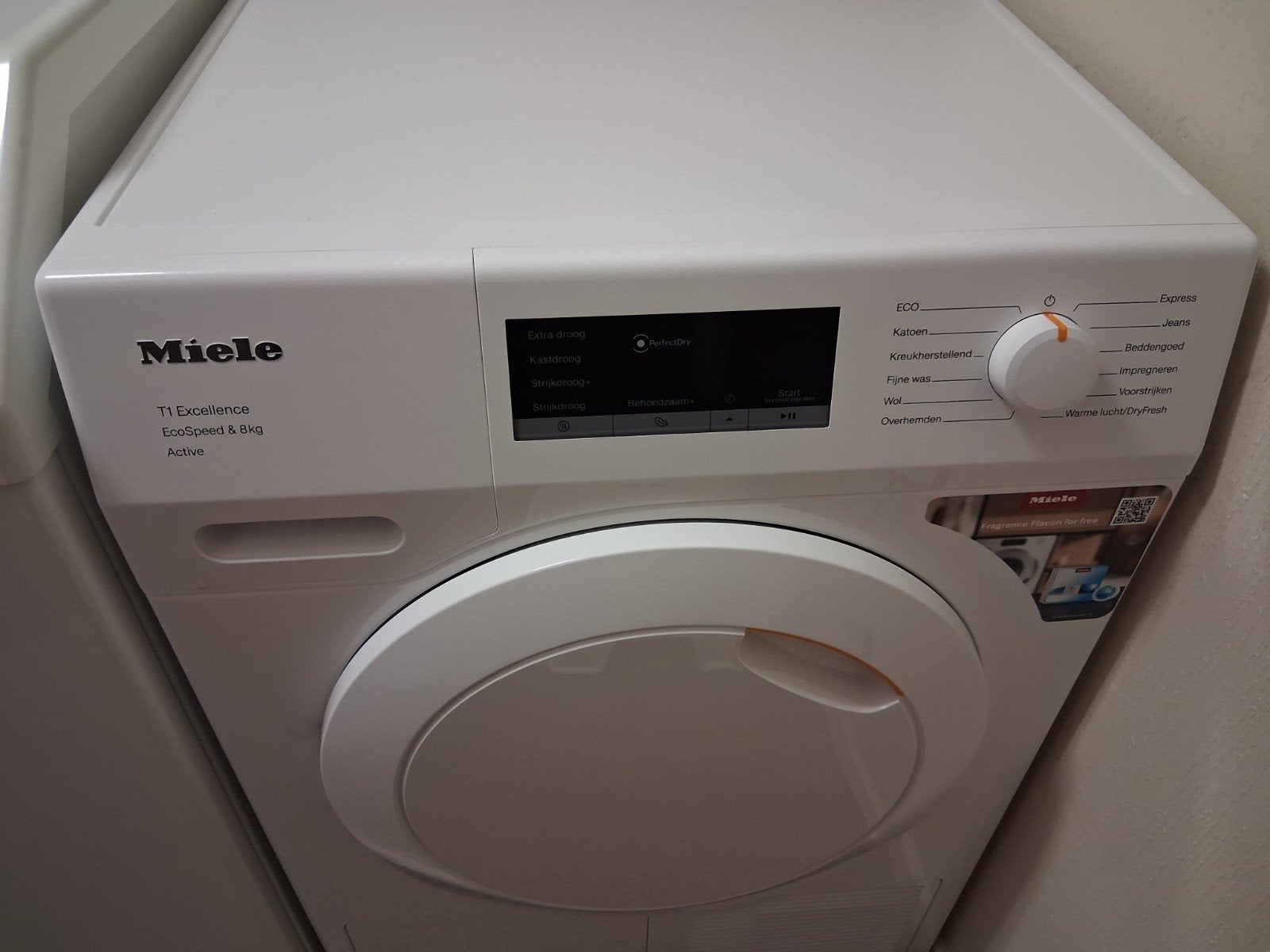 Miele TEA535 WP Excellence EcoSpeed warmtepompdroger, Ophalen, Overige typen, 8 tot 10 kg, Nieuw