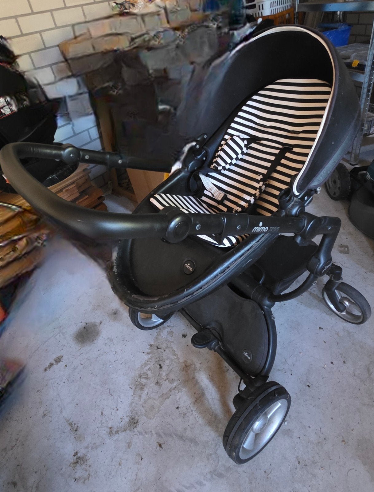 Wandelwagen met voetenzak, Kinderen en Baby's, Buggy's, Ophalen of Verzenden, Gebruikt, Voetenzak